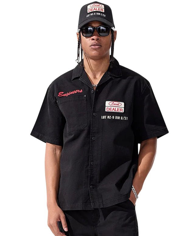 Jordan Craig The Re-up Mechanic Shirt - Black