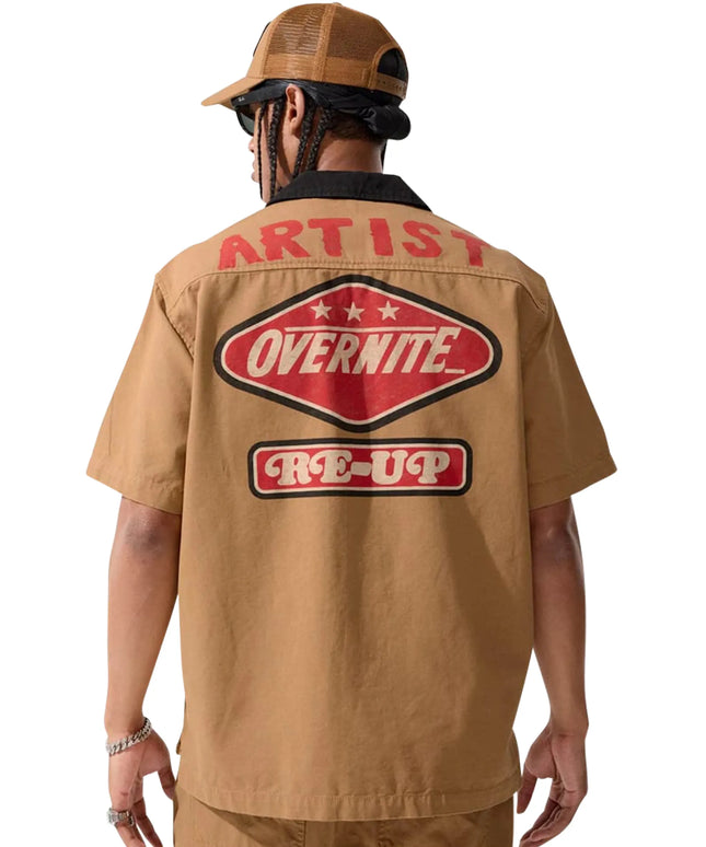 Jordan Craig The Re-up Mechanic Shirt - Wheat