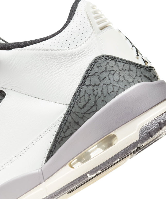 Air Jordan (PS) 3 Retro - White/Cement Grey