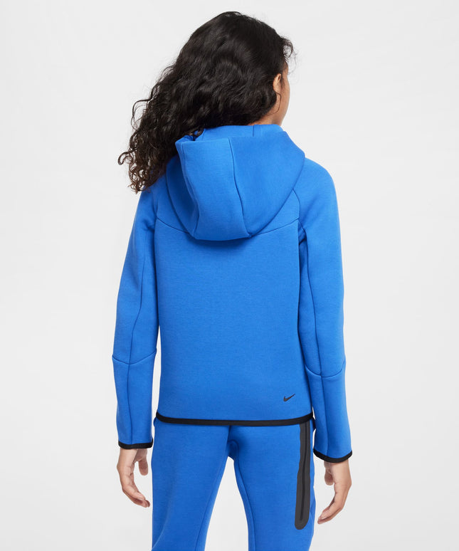 Nike Boys Sportswear Tech Fleece Hoodie - Game Royal/Black