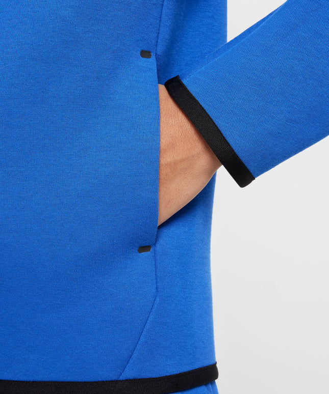 Nike Boys Sportswear Tech Fleece Hoodie - Game Royal/Black