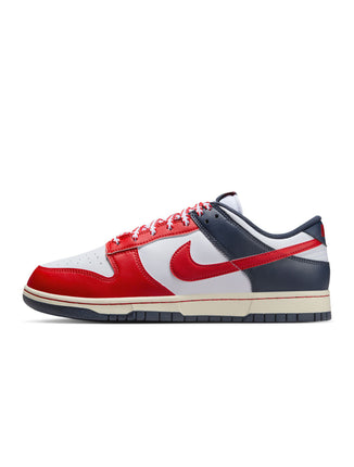 Nike Mens Dunk Low Retro - White/University Red