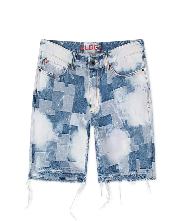 BLDG4 Nail Shorts - Patchwork | Denim Exchange