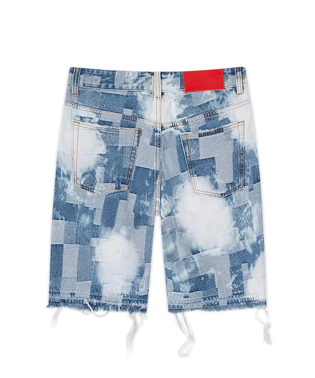 BLDG4 Nail Shorts - Patchwork | Denim Exchange