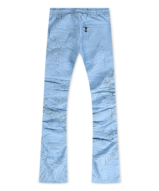 Frost Original Monico Nylon Stacked Pants- Blue
