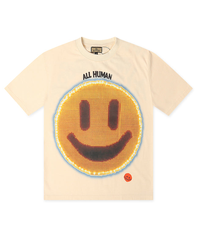 All Human Enemy Tee - Cream