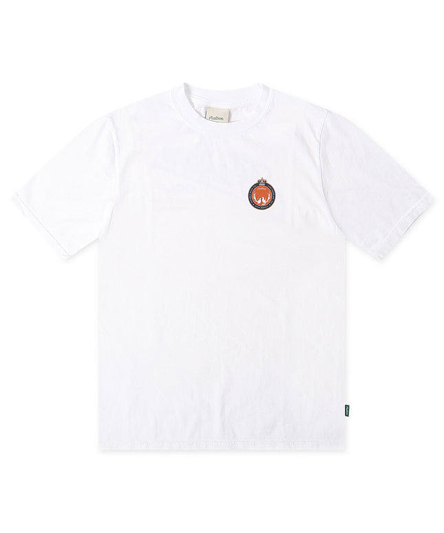 Malbon Bermuda Maxwell Tee - White