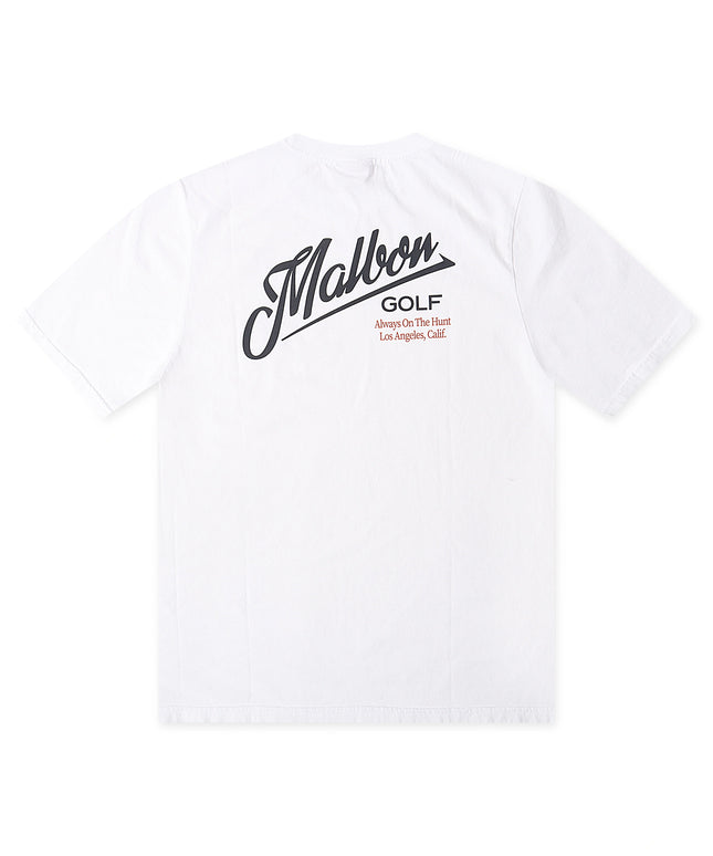 Malbon Bermuda Maxwell Tee - White