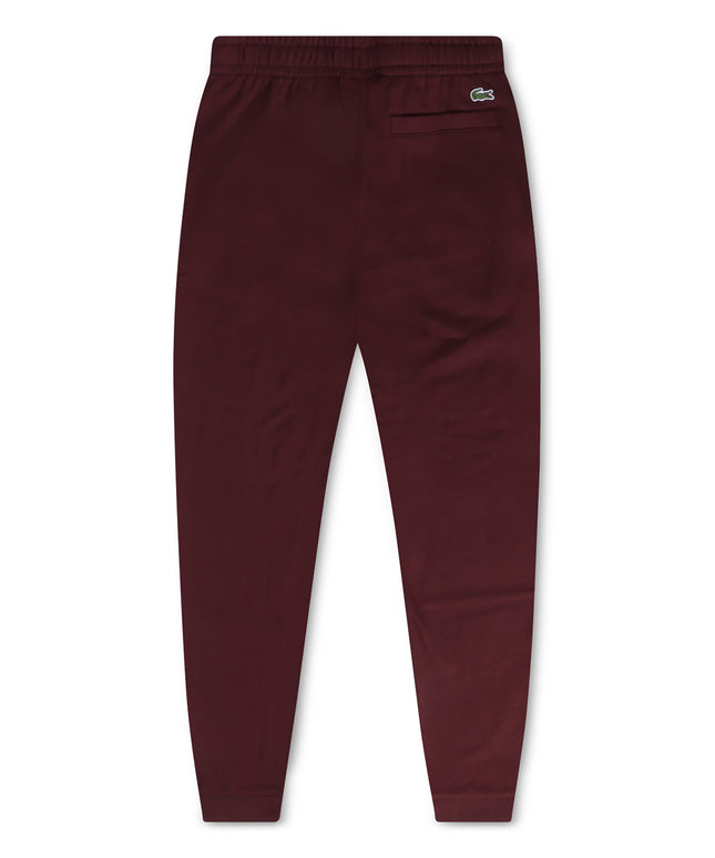 Lacoste Logo Print Joggers - Burgundy