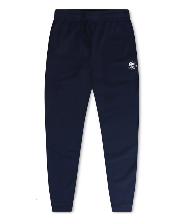 Lacoste Logo Print Joggers - Navy Blue