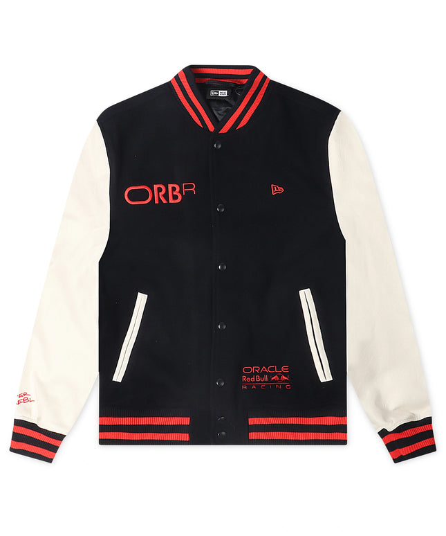 New Era Redbull Varsity Jacket - Navy/Red