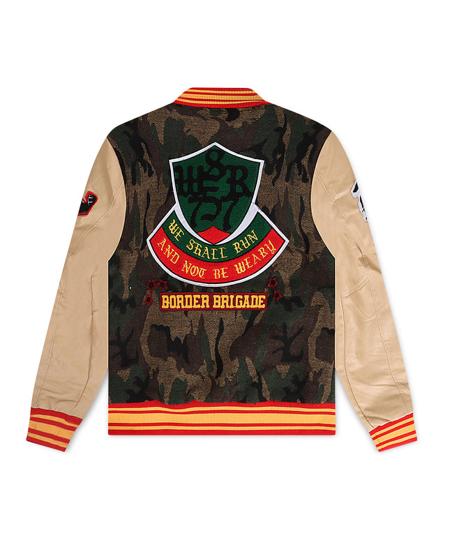 Jordan Craig Kids Hellcat Varsity Jacket - Vintage Camo