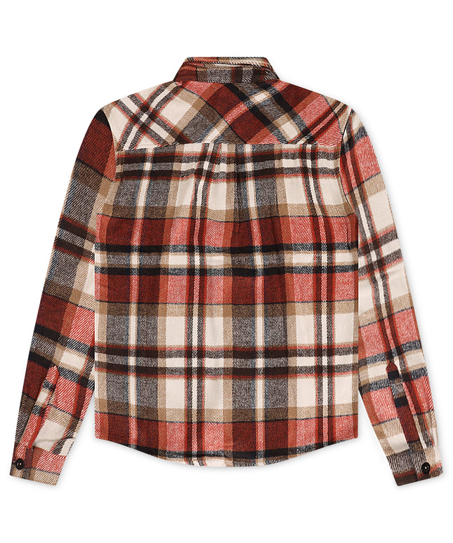 Silent Chapters Motive Flannel - Orange Multi