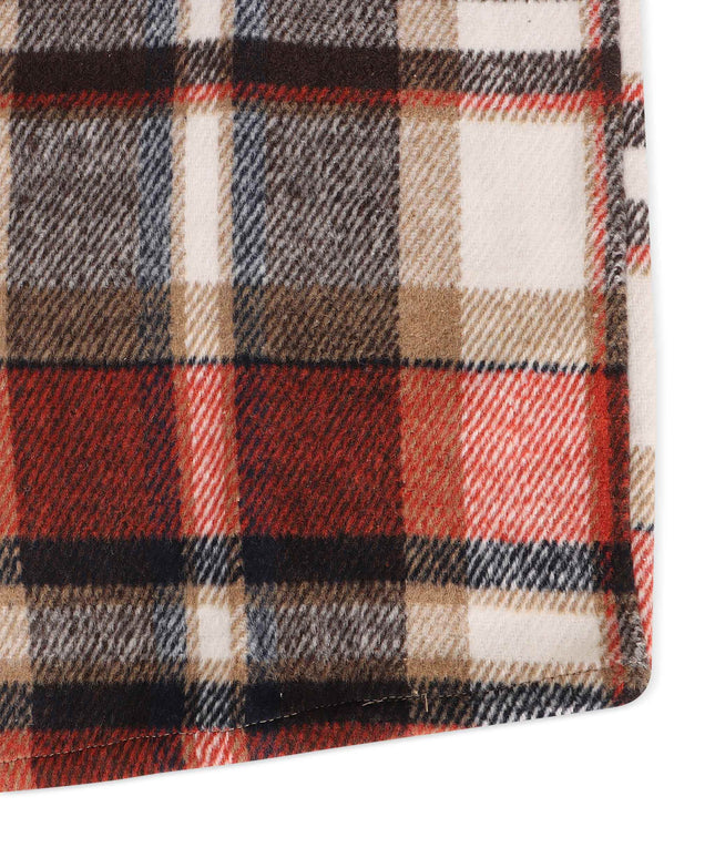 Silent Chapters Motive Flannel - Orange Multi