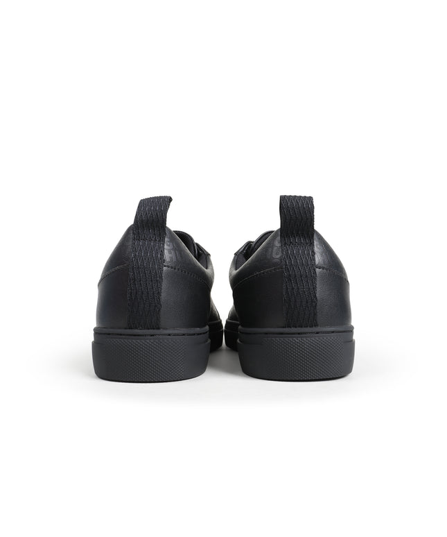 Hugo Faux Leather Trainers - Black