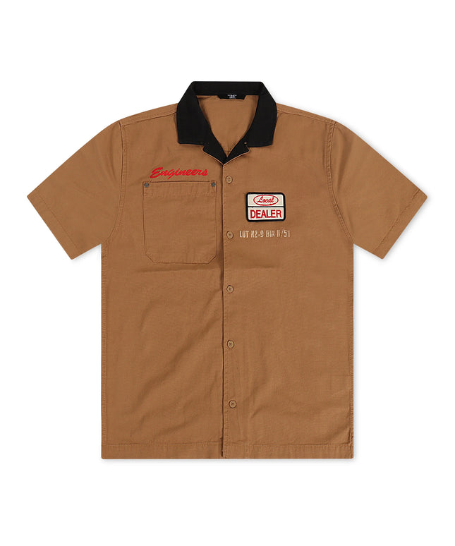 Jordan Craig The Re-up Mechanic Shirt - Wheat
