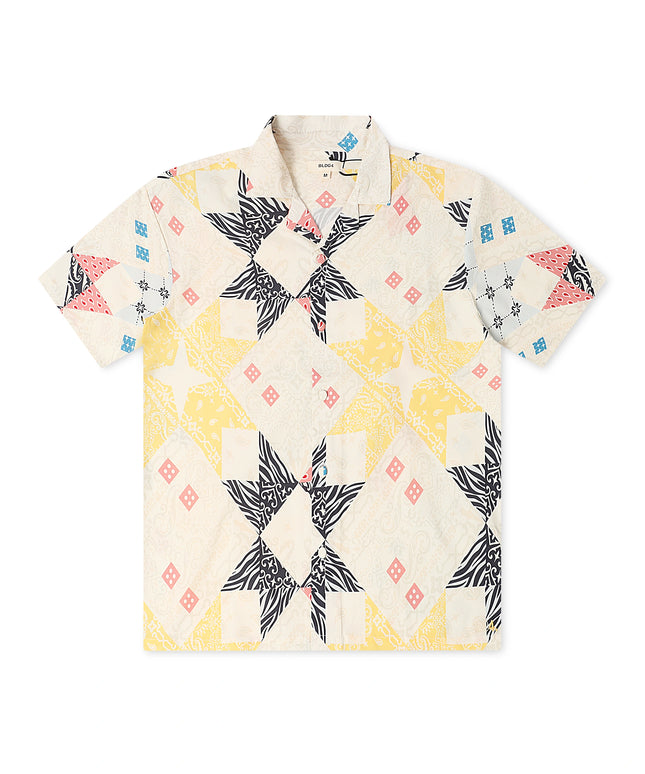 BLDG4 Puff Puff Woven Shirt - Whisper White