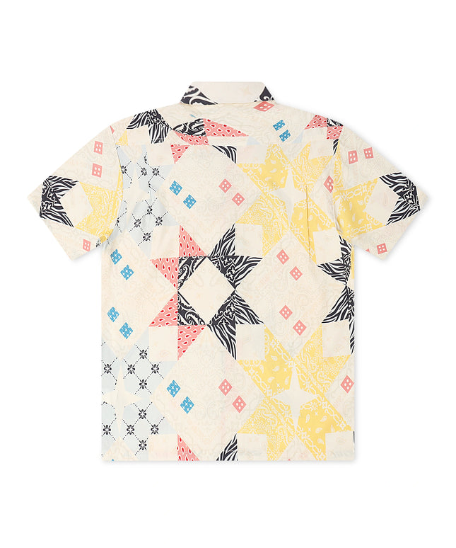 BLDG4 Puff Puff Woven Shirt - Whisper White