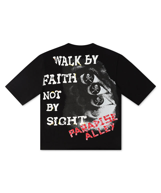 Frost Originals Walk By Faith Boxed Tee - Black
