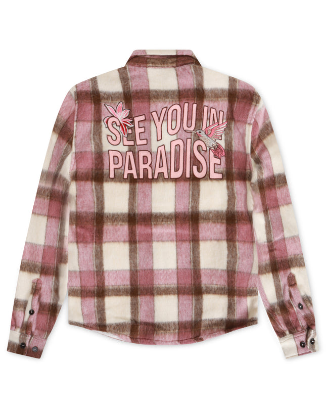 JORDAN CRAIG SEE YOU IN PARADISE FLANNEL - BACON