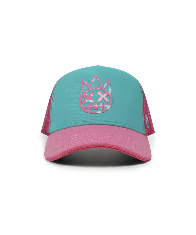 CULT OF INDIVIDUALITY CLEAN LOGO CURVED VISOR HAT - VINTAGE MINT CULT OF INDIVIDUALITY