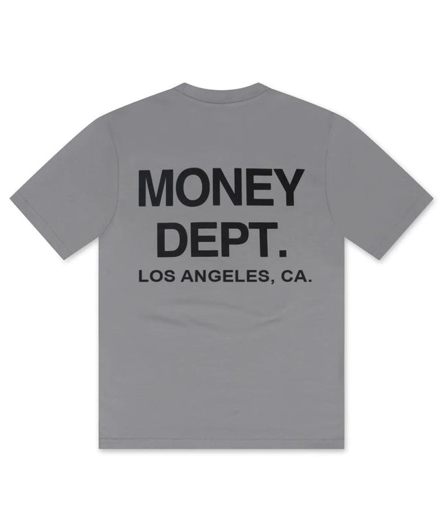 MONEY DEPT. GRAPHIC TEE - GREY/BLACK MONEY DEPT