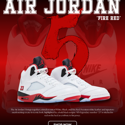 Collection image for: Air Jordan 5 Retro Fire Red