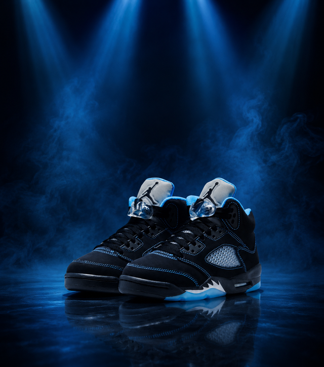 Air Jordan 5 Black Carolina | Full Family Sizes