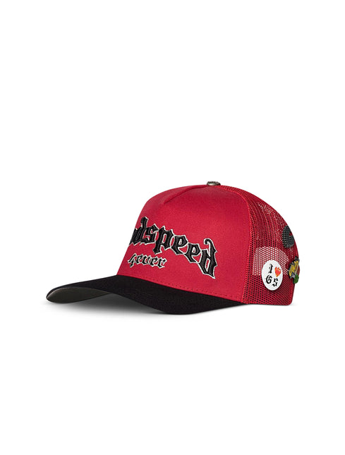 Godspeed GS Forever Trucker Hat - Red