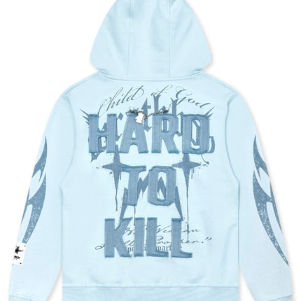 Wrathboy Hard to Kill Hoodie - Light Blue