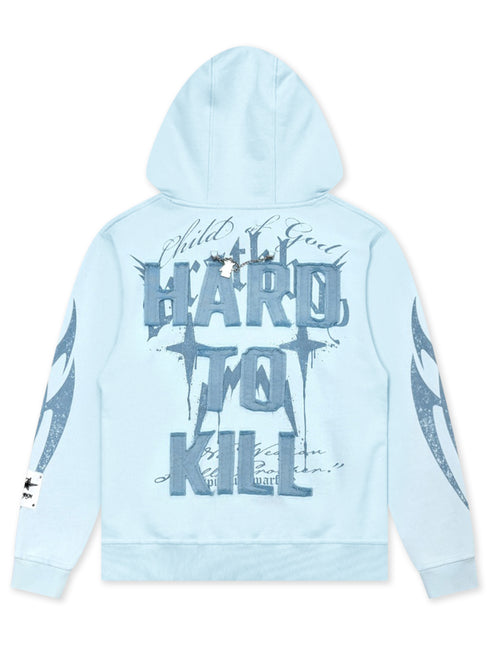 Wrathboy Hard to Kill Hoodie - Light Blue