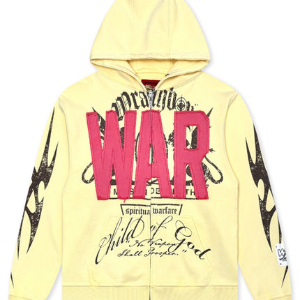 Wrathboy Hard to Kill Hoodie - Light Yellow