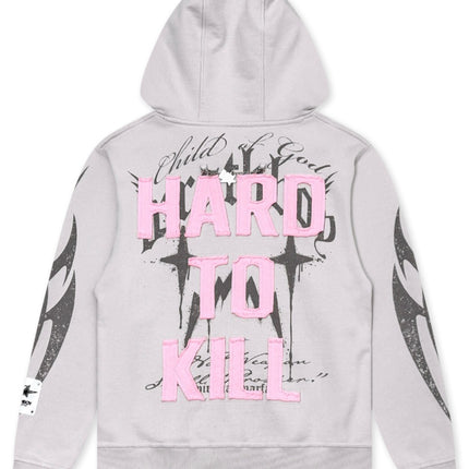 Wrathboy Hard to Kill Hoodie - Pink