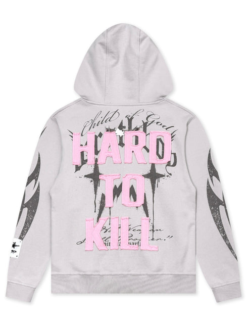 Wrathboy Hard to Kill Hoodie - Pink