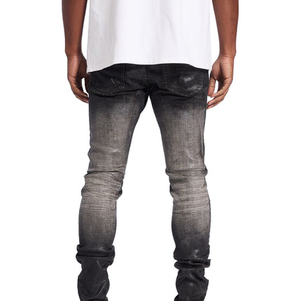 Embellish David Skinny Jean - Grey Wax