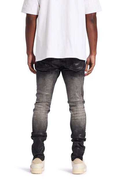 Embellish David Skinny Jean - Grey Wax
