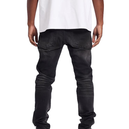 Embellish David Skinny Jean - Black Washed