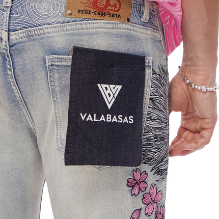 Valabasas Tenka Stacked Denim - Light Blue Wash