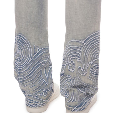 Valabasas Tenka Stacked Denim - Light Blue Wash