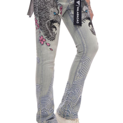 Valabasas Tenka Stacked Denim - Light Blue Wash