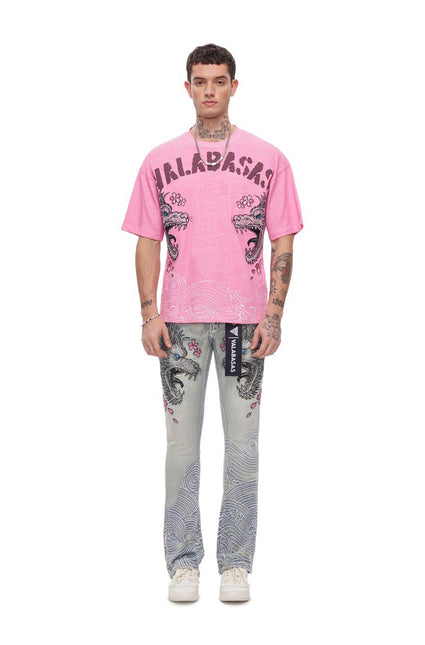 Valabasas Tenka Stacked Denim - Light Blue Wash