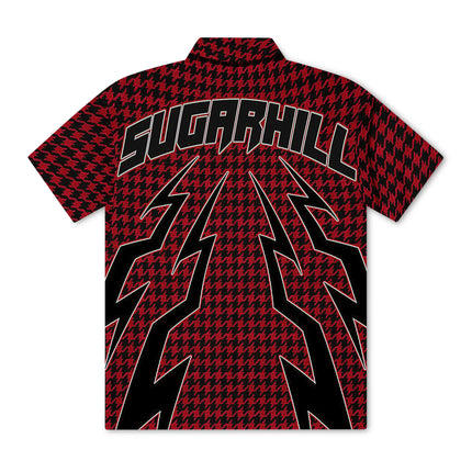 Sugarhill Blaster Work Shirt - Red Houndstooth
