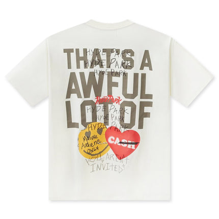 Hyde Park x ALOCS Stickered Up Tee - White