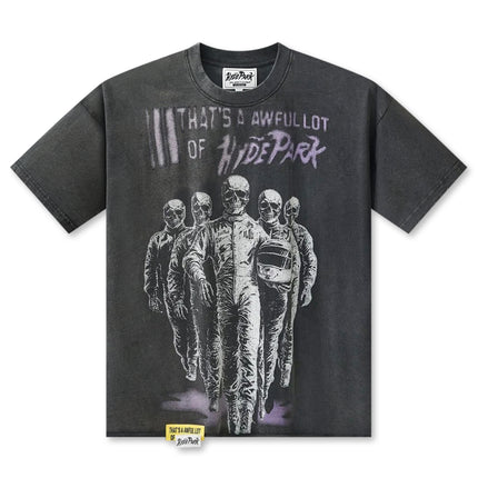 Hyde Park x Alocs Moto Racer Team Tee  - Black Wash