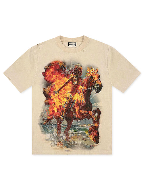 All Human Last Rodeo Tee - Cream