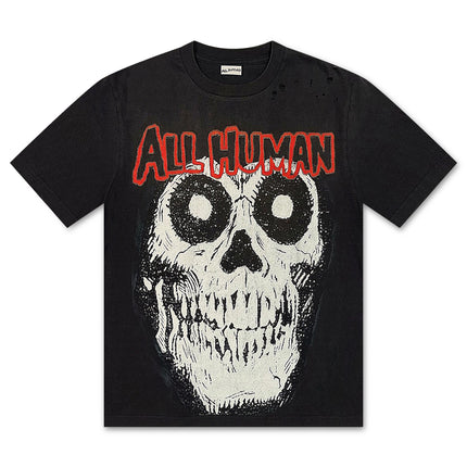 All Human Famous Tee - Black Wash