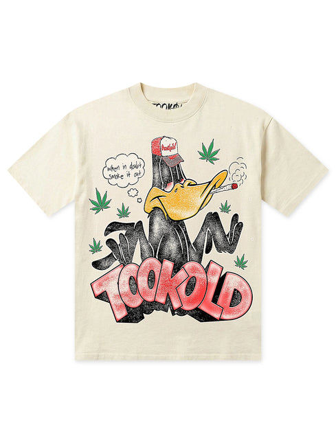 TooKold Smoke It Out Tee - Cream