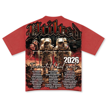 Vtilted Immortal Tee - Red