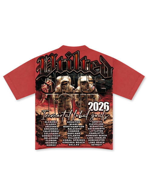 Vtilted Immortal Tee - Red