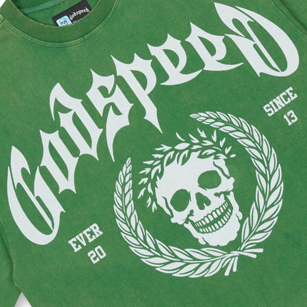Godspeed Victor Crest Tee - Green